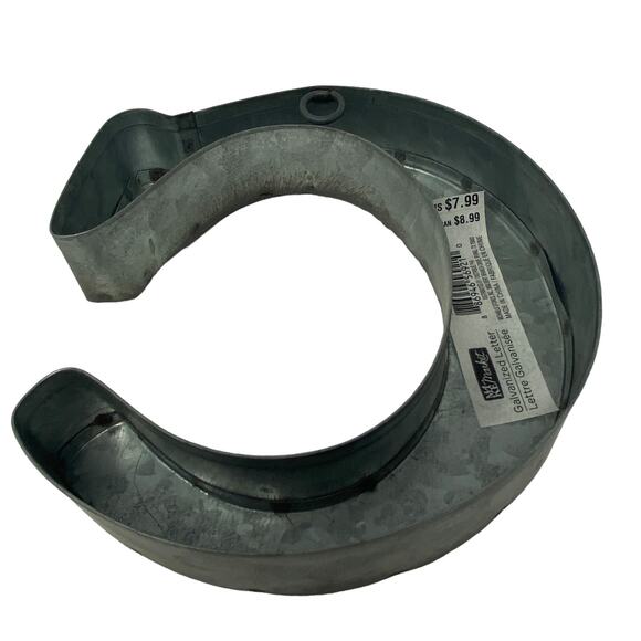 Galvanized Metal Letters Spelling C O D Y Kids Bedroom Home Decoration 6 X 5 In - Picture 4 of 10